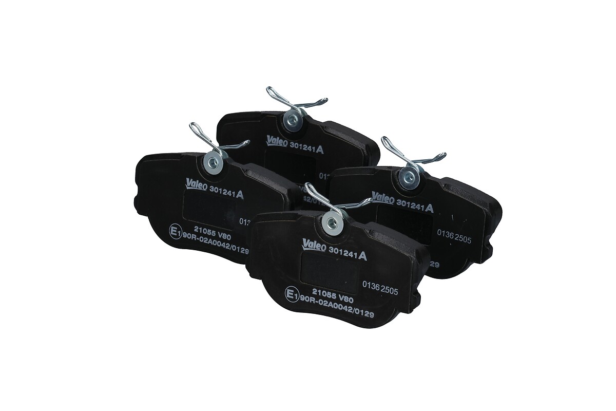 Jeu de 4 plaquettes de frein VALEO ref. 301241A